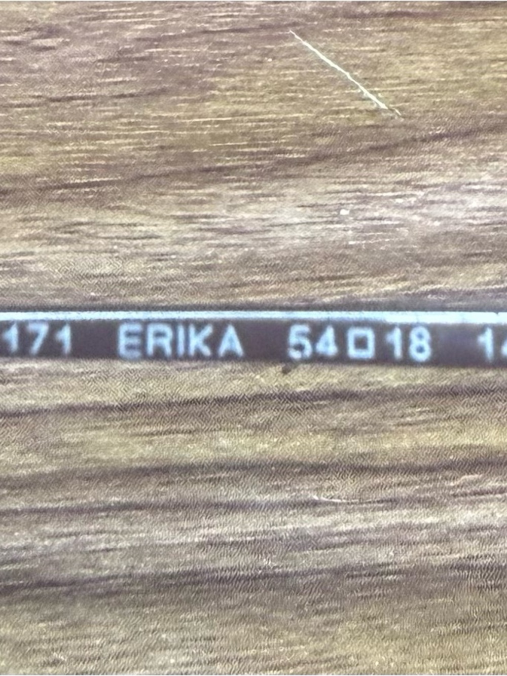 Ray-Ban Erika round sunglasses, amber frame, gradient brown lenses - RB4171 - Picture 5 of 6